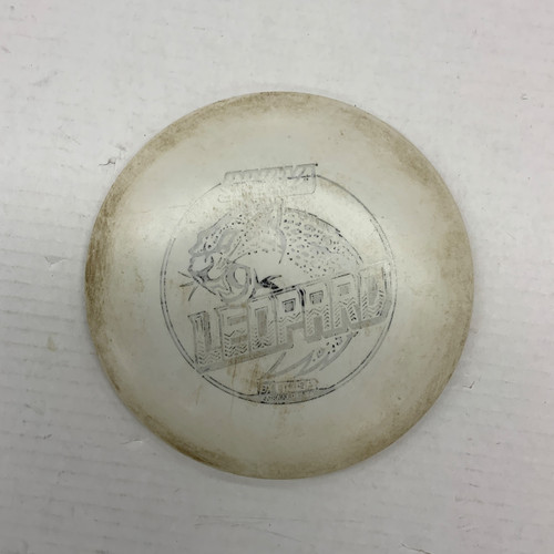 Vist Large View of Product Image Which is Used Innova DX LEOPARD 149 G Disc Golf Driver White