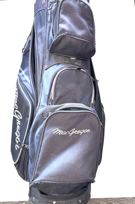 Vist Large View of Product Image Which is Used MacGregor LITE-SERIES Mens Cart Bag Black
