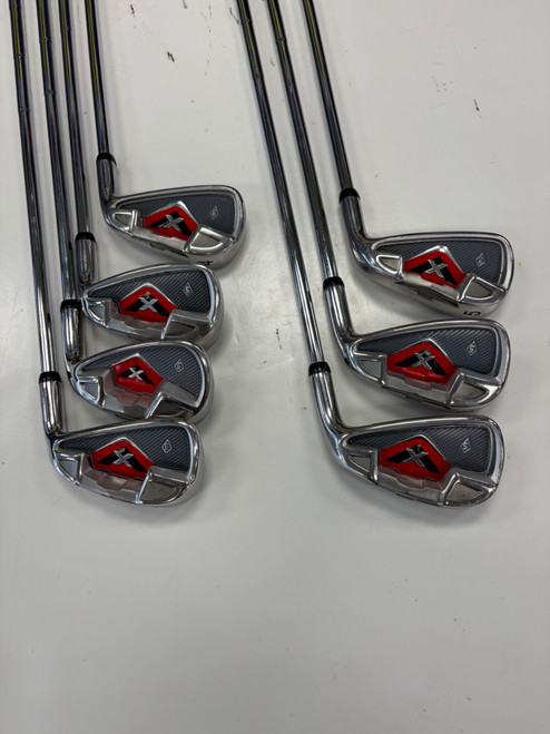 Vist Large View of Product Image Which is Used SILVER DIAMOND XV Mens Iron Set RH 4I-PW