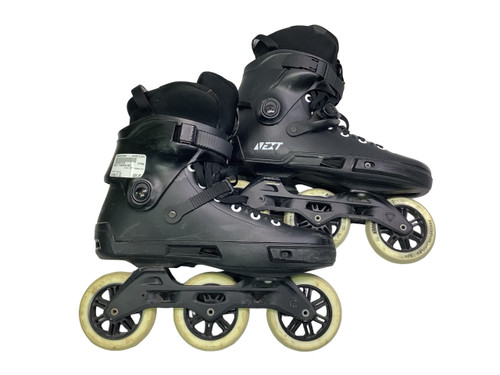 Vist Large View of Product Image Which is Used NEXT POWERSLIDE Senior Rec Fitness Skates Black Senior 12
