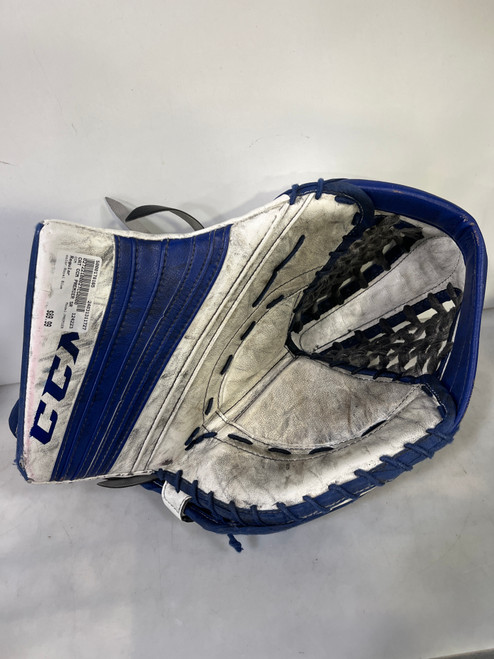 Vist Large View of Product Image Which is Used CCM PREMIER Senior Goalie Catcher Royal Blue