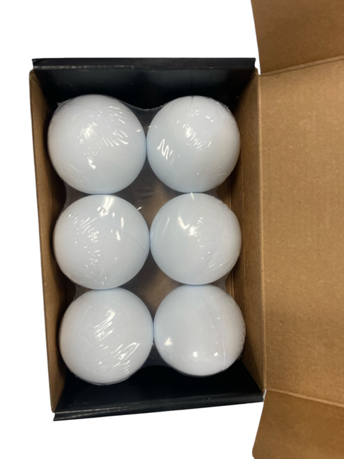 Vist Large View of Product Image Which is New East Coast Dyes MINT Lacrosse Balls White