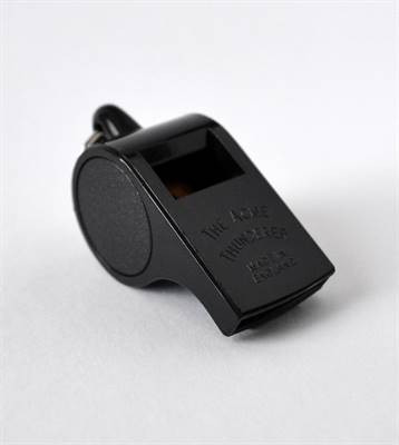 Vist Large View of Product Image Which is ACME THUNDERER WHISTLE - LARGE - BLACK