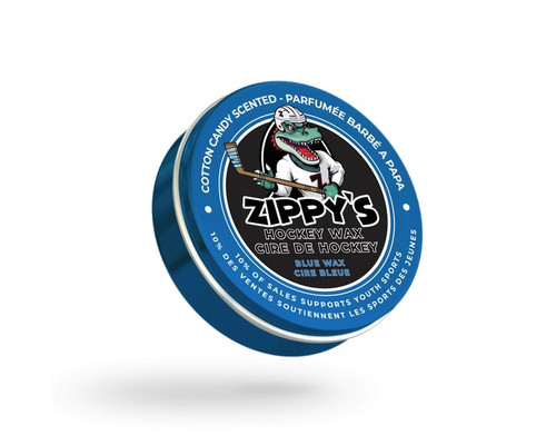 Vist Large View of Product Image Which is New Blue Zippy's Hockey Wax