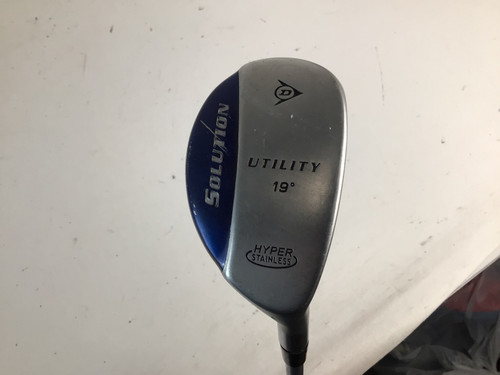 Vist Large View of Product Image Which is Used Dunlop SOLUTION UTLITY 19 DEG HYBRID RFLEX RH Mens Hybrid Club RH 3 Hybrid