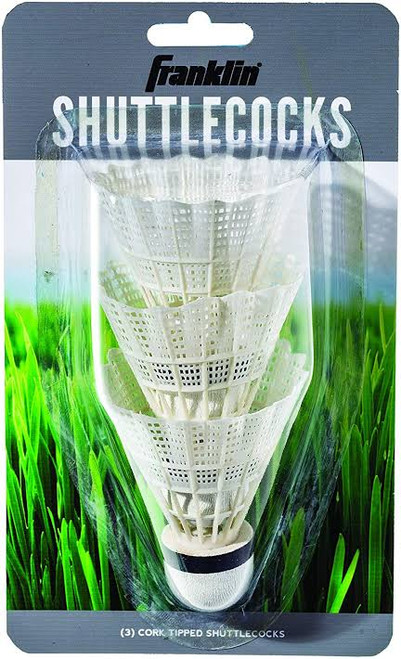 Vist Large View of Product Image Which is New FRANKLIN SHUTTLECOCK 3-PK CORK TIP