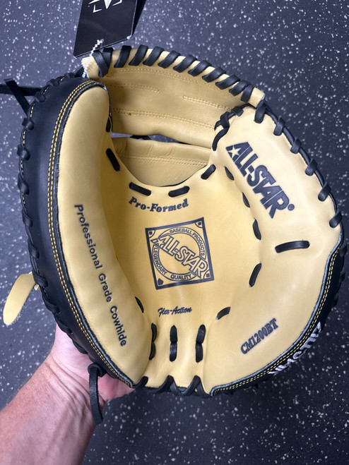 Vist Large View of Product Image Which is NEW ALL-STAR CM1200BT CATCHERS MITT-31.5"