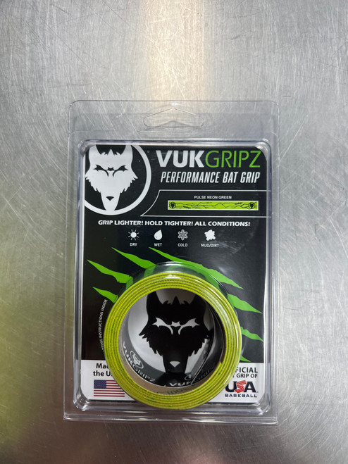Vist Large View of Product Image Which is New VUKGRIPZ NEON GREEN-PULSE