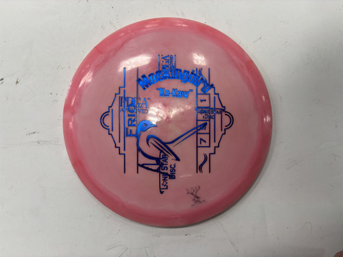 Vist Large View of Product Image Which is Used LONE STAR ALPHA MOCKINGBIRD Disc Golf Driver Pink