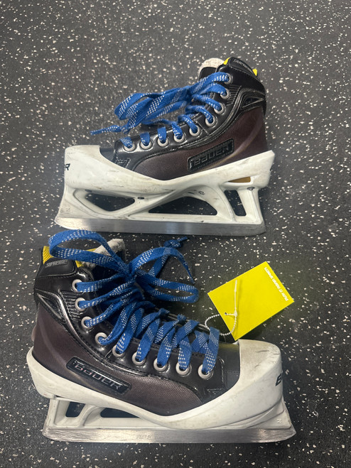 Vist Large View of Product Image Which is Used Bauer SUPREME ONE100 Junior Goalie Skate Junior 02 10558-S000220928