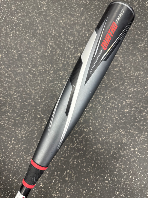 Vist Large View of Product Image Which is Used Rawlings QUATRO PRO USSSA 2 5/8 Bat 31/26 -5
