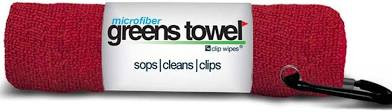 Vist Large View of Product Image Which is New GREENS TOWEL-RED