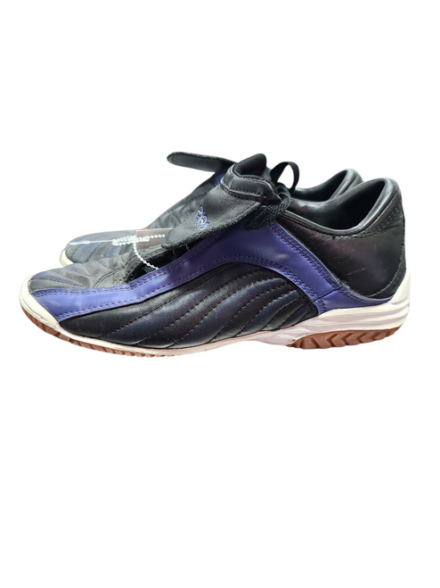 Vist Large View of Product Image Which is Used Soccer Indoor Shoes Navy Blue Junior 04