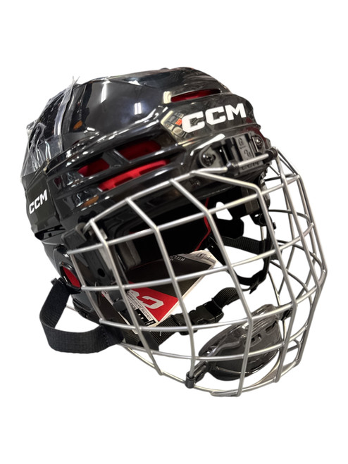 Vist Large View of Product Image Which is New CCM TACKS 70 Helmet Cage Combo Black One Size