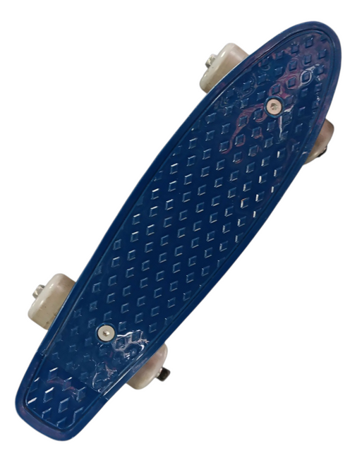Vist Large View of Product Image Which is Used PENNY BOARD Complete Skateboard Navy Blue Regular
