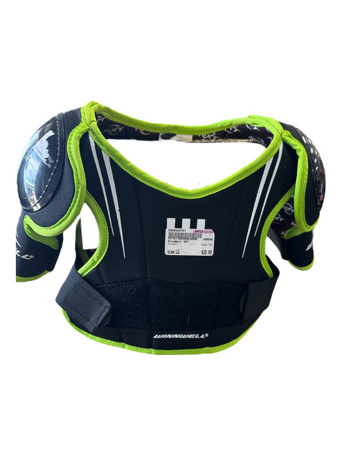 Vist Large View of Product Image Which is Used WinnWell NXT LG Hockey Shoulder Pads