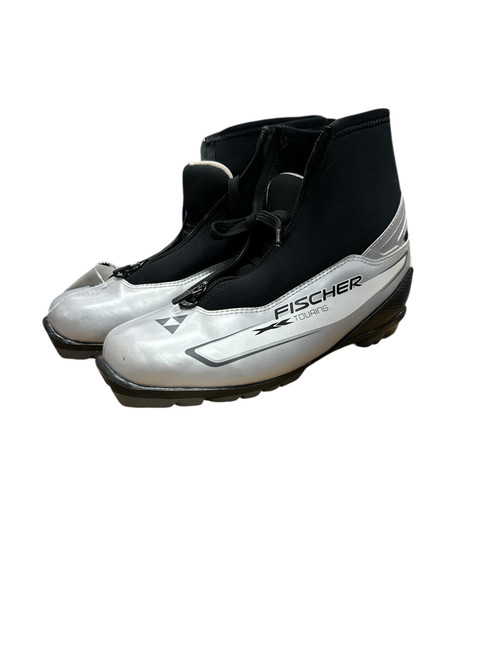 Vist Large View of Product Image Which is Used Fischer Mens NNN XC Ski Boots Black M 11-11.5 11732-S000342584