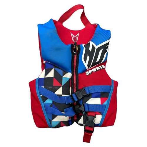 Vist Large View of Product Image Which is Used Ho Sports Child PFD Red Small