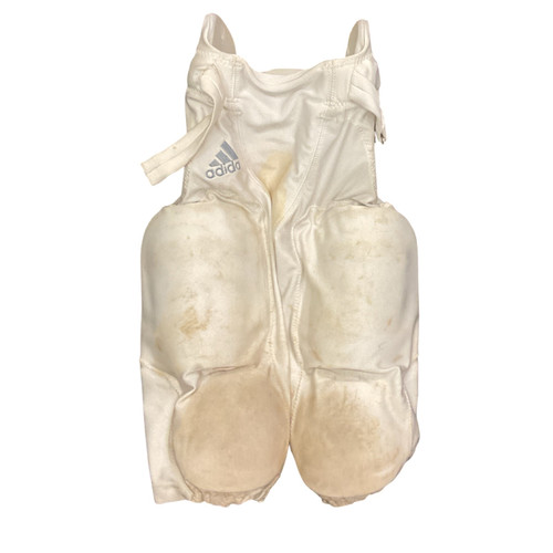 Vist Large View of Product Image Which is Adidas Youth FB Integrated Pants White MD