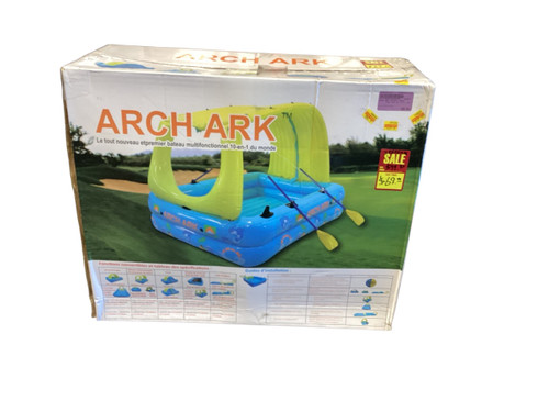 Vist Large View of Product Image Which is Used ARCH ARK 10-IN-1 BOAT Pad/Raft Royal Blue
