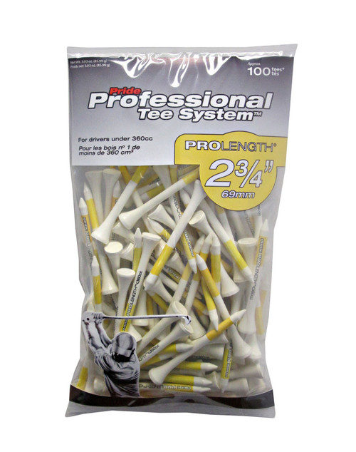 Vist Large View of Product Image Which is New Pride Pro System 2 3/4" Tees- 100 Count