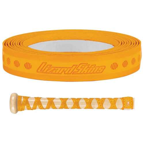 Vist Large View of Product Image Which is New Lizard Skins Bat Grip .5mm- Maize Yellow