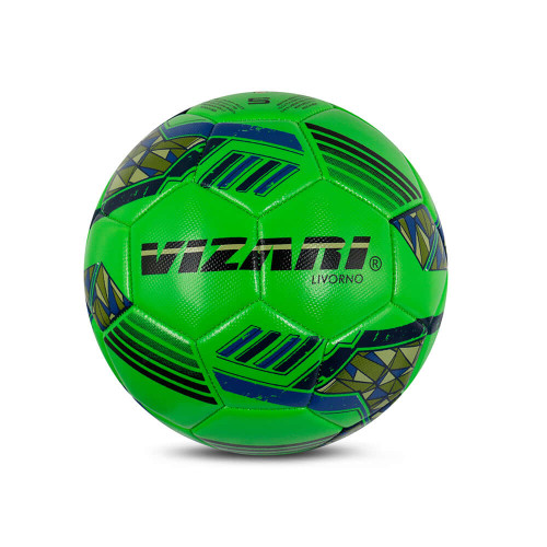 Vist Large View of Product Image Which is New Vizari Livorno Soccer Ball- Lime Green Size 4
