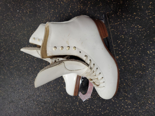 Vist Large View of Product Image Which is Used SP TERI Girls Figure Skate White Junior 05