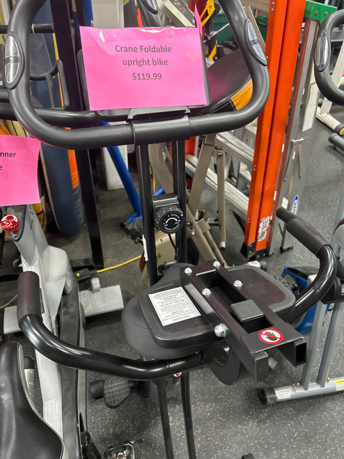 Vist Large View of Product Image Which is Used FOLDABLE UPRIGHT BIKE Upright Bike