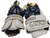 Used Warrior LAX GLOVES Lacrosse Gloves Mens White 17" 11849-S000014272 View 1