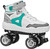 GLIDR QUADS M8/W9 WHT/TEAL/GRY Inline Skates Inline Skates / Roller & Quad Skates View 1