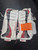 Used Warrior SWAGGER Goalie Leg Pads Junior White 29" 10589-S000386075 View 1