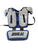Used Douglas Z-25 ADULT SHOULDER PADS LG Football Shoulder Pads 11617-S000285014 View 2