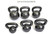 PREMIER FITNESS CAST HAMMERTONE 40 LB KETTLEBELL #DF054C40 11479-PRMDF054C40 View 1