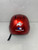 Used Rawlings 6 7/8 - 7 5/8 Batting Helmet w/Mask Red LG 11795-S000015953 View 2
