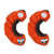 New HOWIES SKATE GUARD ORANGE JR 11651-HOWHSGOJ View 1