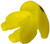 New OXYGEN MOUTH GUARD W CONVERTIBLE STRAP OPTIC YELLOW 11860-BAT8222 View 3