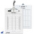 New CHAMPRO FOOTBALL COACH'S BOARD 9" X 12"
 11347-CHPA099F View 1