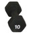 New PREMIER FITNESS NEOPRENE 10 LB DUMBBELL #DF9210 11884-PRMDF9210 View 1