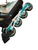 Used Schwinn Senior Rec Fitness Skates Carolina Blue Adjustable 11866-S000014975 View 4