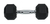 New Premier Fitness RUBBER/CHROME Hex Dumbbell (Each) 11861-RUBBER/CHROME View 2