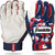 New Franklin Digitek Batting Gloves - Youth Small Red/White/Navy View 1