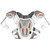 Warrior Lacrosse Lacrosse Shoulder Pads View 1