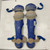 Used Louisville Slugger WTLPGS514-STYRG Catchers Leg Guards Royal Blue Youth 11762-S000053838 View 2