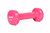 New 1 lbs Vinyl Pink Dumbell 11858-YRK1515 View 1