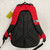 Mizuno Volleyball Backpack, Red and Black View 2