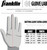 New Franklin - Powerstrap Infinite Series Batting Gloves - Youth Med White View 8