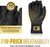 New Franklin - Powerstrap Infinite Series Batting Gloves - Youth Large Black View 3