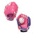 New Rawlings PLAYERS W/BALL BB/SB Glove LH Throw Purple And Pink 9" 11906-RAWPL10PWFR View 1