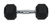 New Premier Fitness RUBBER/CHROME Hex Dumbbell (Each) 11680-RUBBER/CHROME View 1